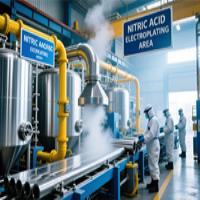 کاربرد اسید نیتریک در صنایع فلزی و آبکاری