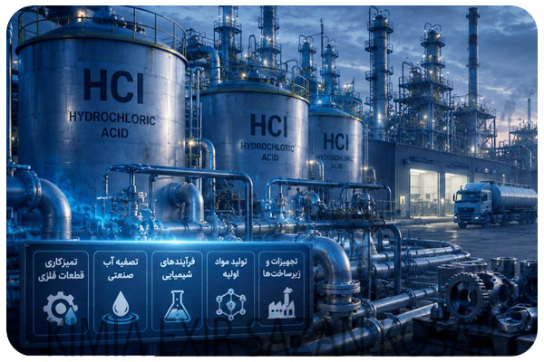 کاربرد جوهرنمک در صنعت جنگ