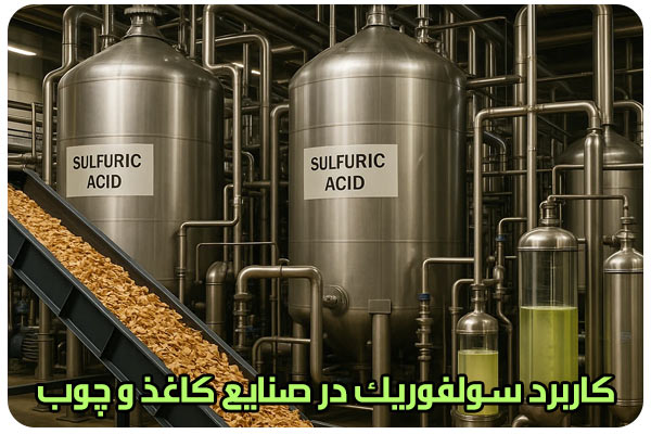 کاربرد سولفوریک در صنایع کاغذ و چوب