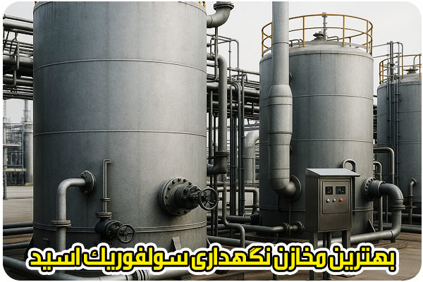 مخازن بزرگ نگهداری سولفوریک اسید