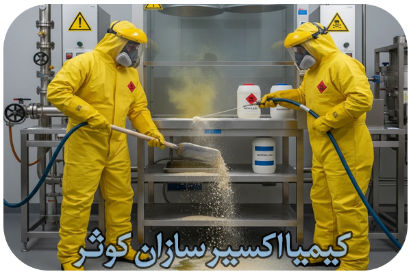 خنثی سازی اسید نیتریک خنثی سازی اسید نیتریک